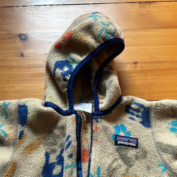 Baby Patagonia Fleece Jacket 3-6 months - Picture 2 of 3